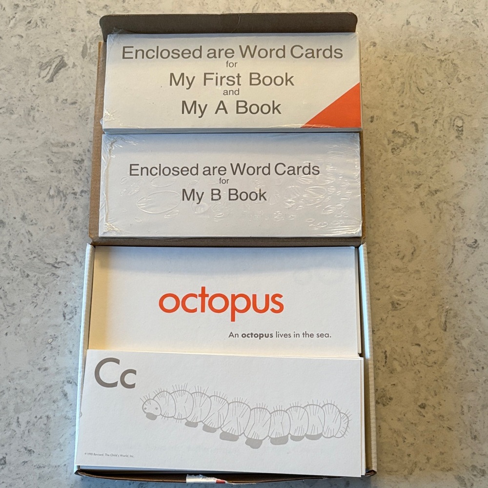 New “My Word Box” 200+ Flashcards -school, homeschool